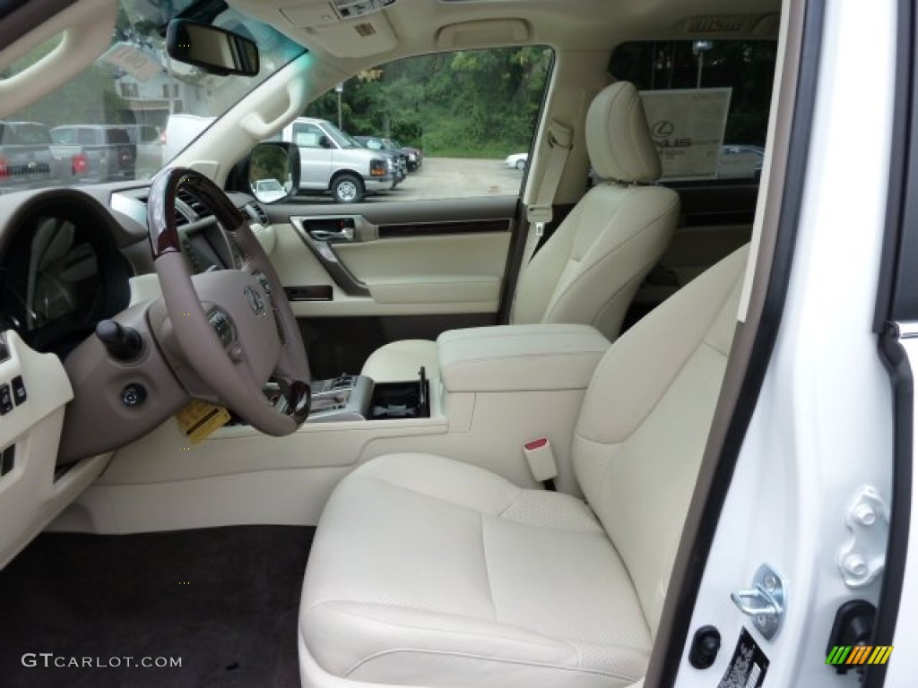 Ecru/Auburn Bubinga Interior 2011 Lexus GX 460 Premium Photo #52706967