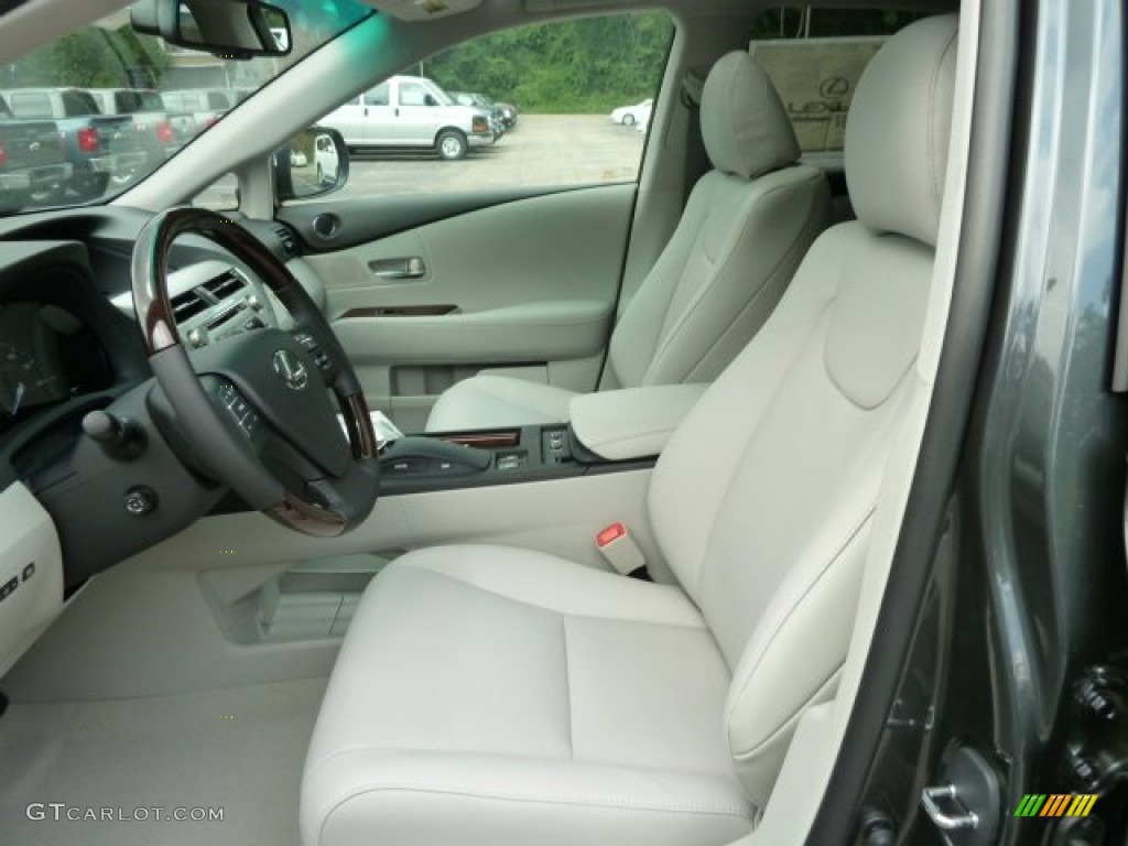 Light Gray Interior 2011 Lexus RX 350 AWD Photo #52707252