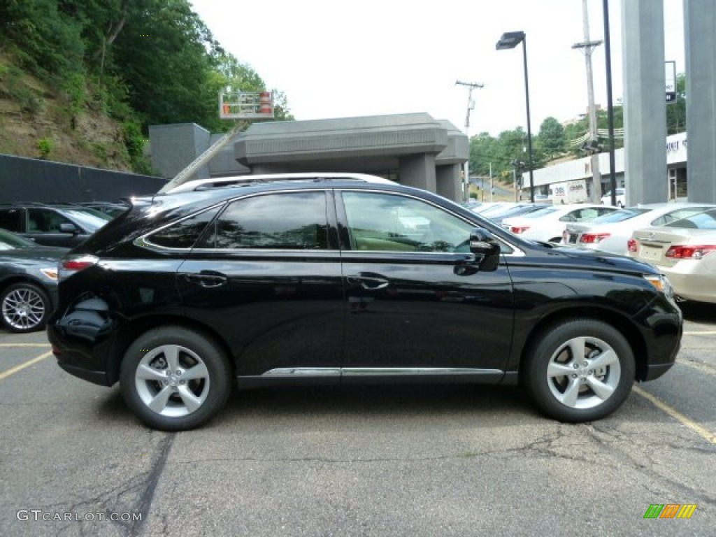 Obsidian Black 2011 Lexus RX 350 AWD Exterior Photo #52707456