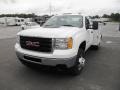 2011 Summit White GMC Sierra 3500HD Work Truck Regular Cab Utility  photo #3