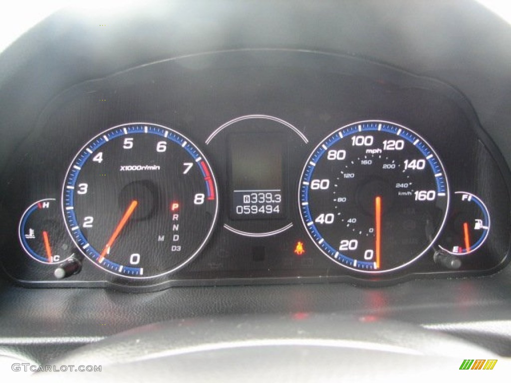 2008 TSX Sedan - Royal Blue Pearl / Ebony photo #10