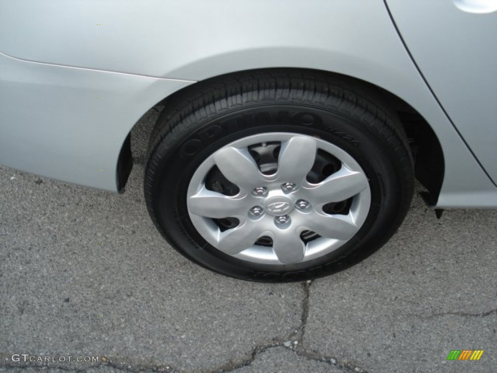 2009 Elantra GLS Sedan - Quicksilver / Gray photo #9