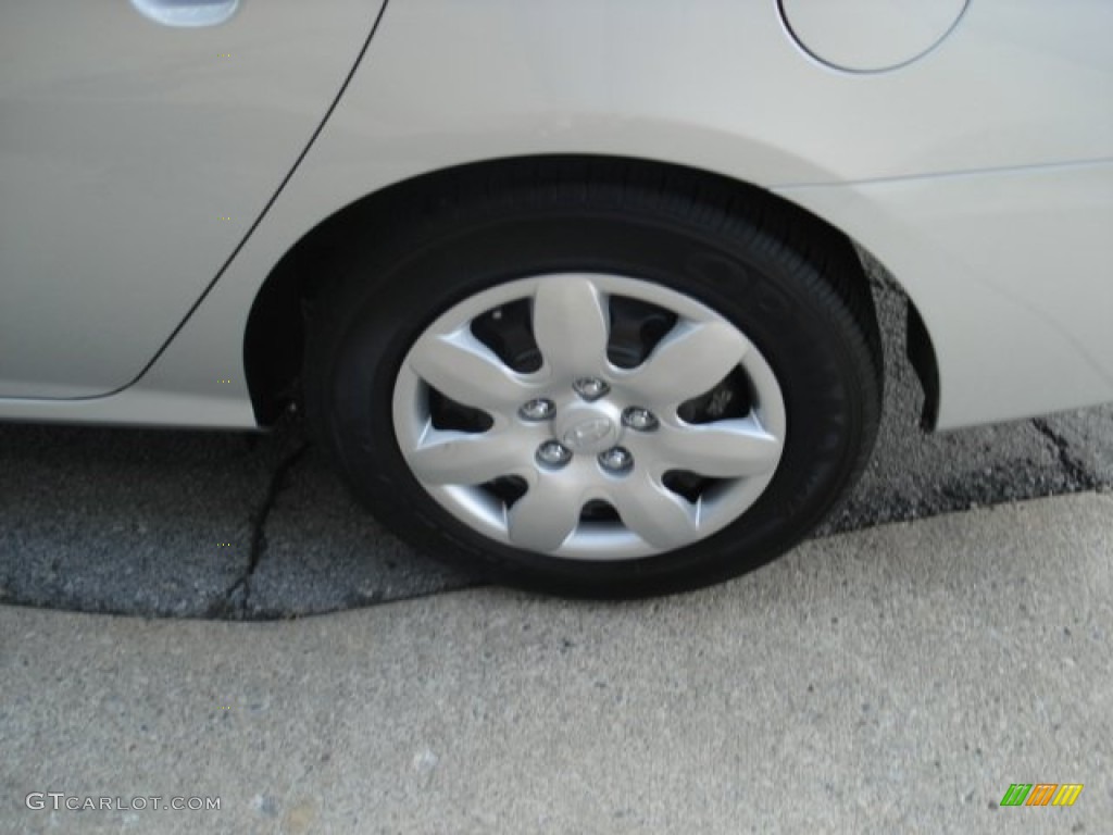 2009 Elantra GLS Sedan - Quicksilver / Gray photo #12