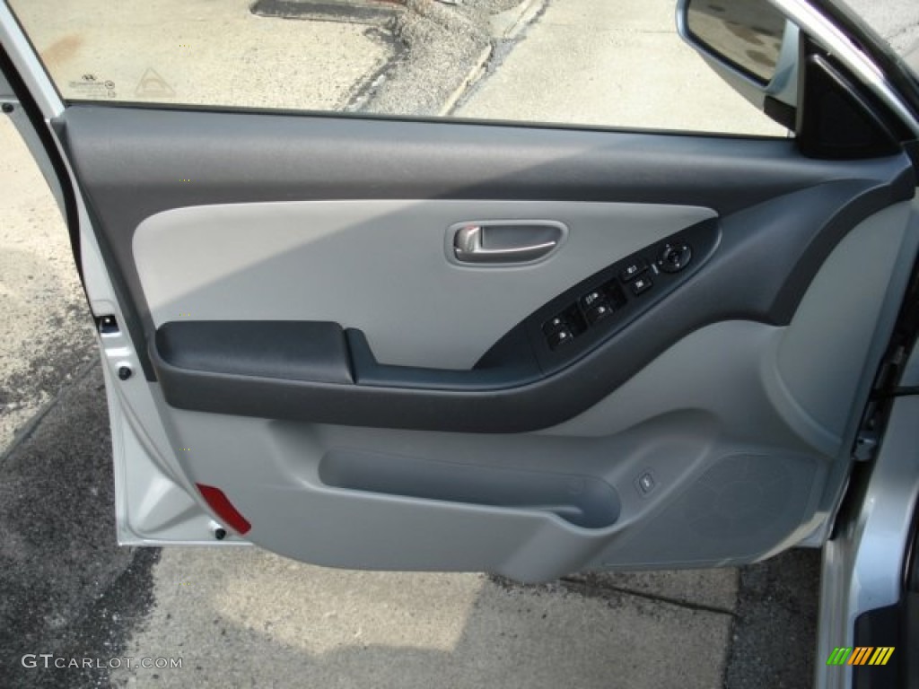 2009 Elantra GLS Sedan - Quicksilver / Gray photo #15