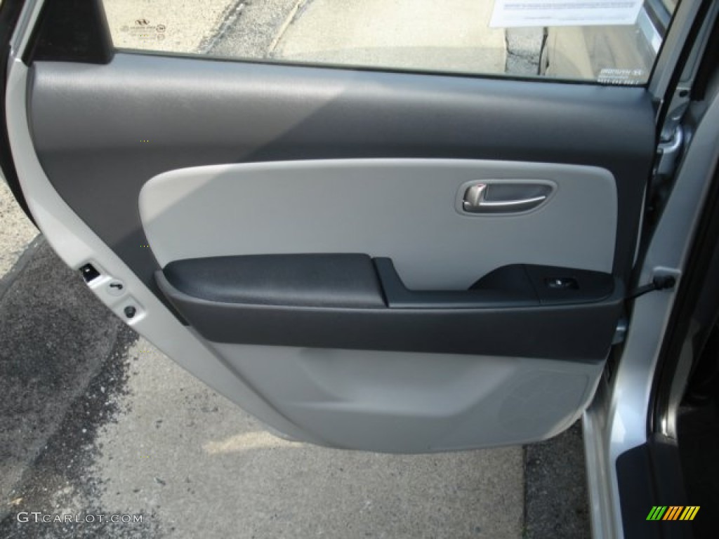 2009 Elantra GLS Sedan - Quicksilver / Gray photo #17