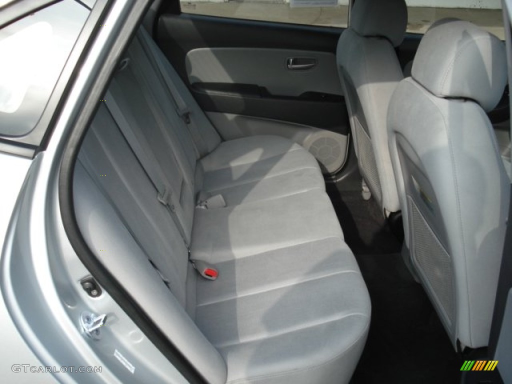 2009 Elantra GLS Sedan - Quicksilver / Gray photo #18