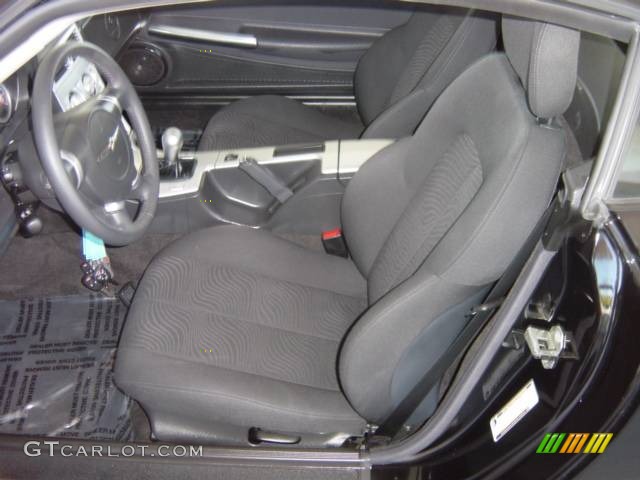 Dark Slate Gray Interior 2007 Chrysler Crossfire Coupe Photo #527095