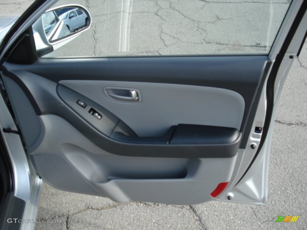 2009 Elantra GLS Sedan - Quicksilver / Gray photo #21