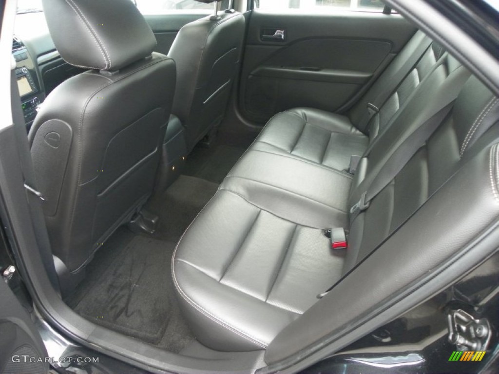 Charcoal Black Interior 2009 Ford Fusion SEL V6 AWD Photo #52709526