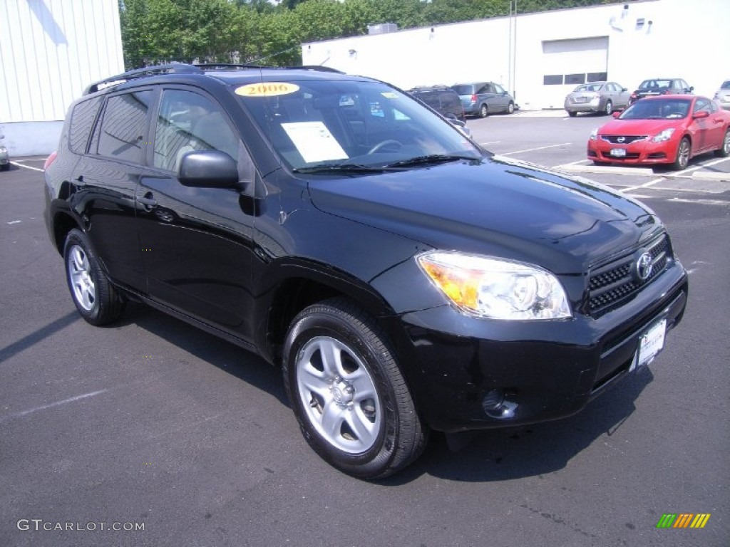 2006 RAV4 4WD - Black / Ash photo #1