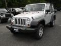 2008 Bright Silver Metallic Jeep Wrangler X 4x4  photo #1