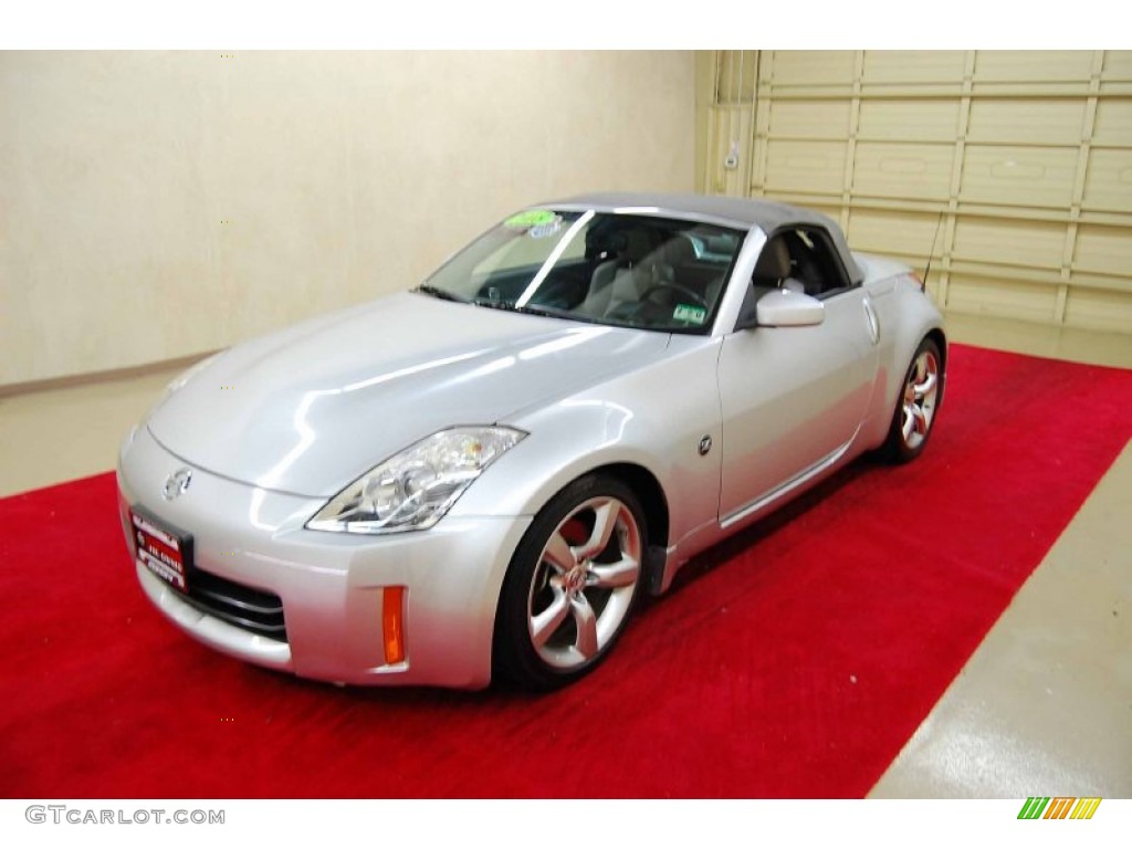 Silver Alloy 2008 Nissan 350Z Touring Roadster Exterior Photo #52713555