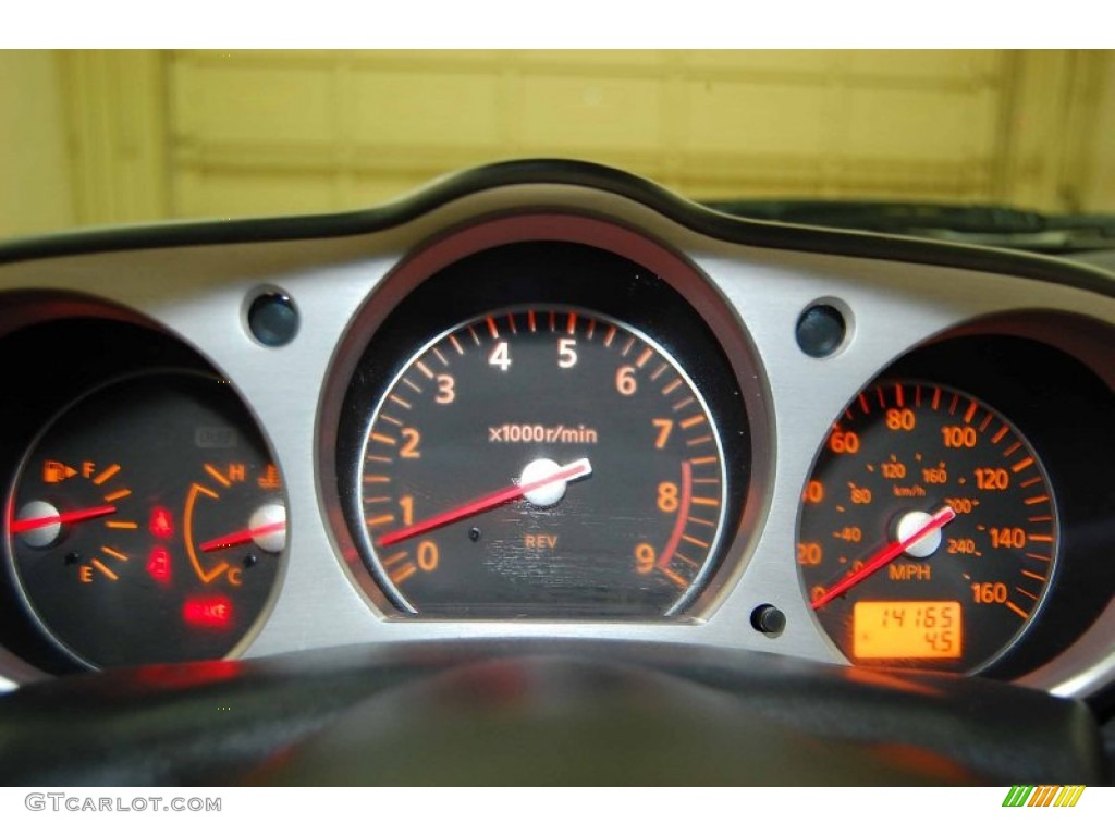 2008 Nissan 350Z Touring Roadster Gauges Photo #52713834