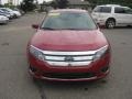 2010 Sangria Red Metallic Ford Fusion SEL V6  photo #11