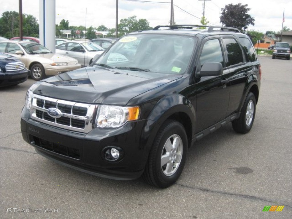 2009 Escape XLT - Black / Stone photo #10