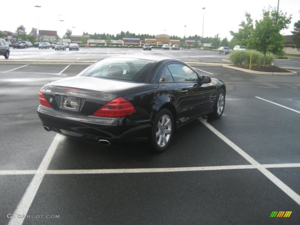 Black 2003 Mercedes-Benz SL 500 Roadster Exterior Photo #52715133