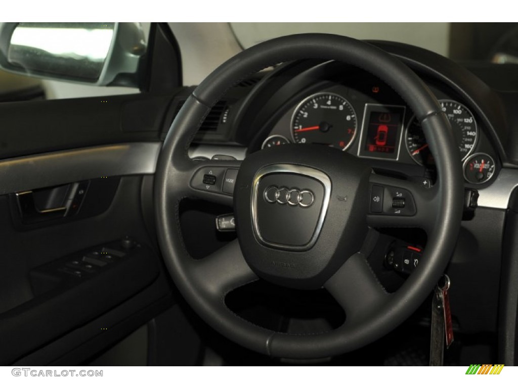 2008 A4 2.0T S-Line Sedan - Light Silver Metallic / Black photo #32