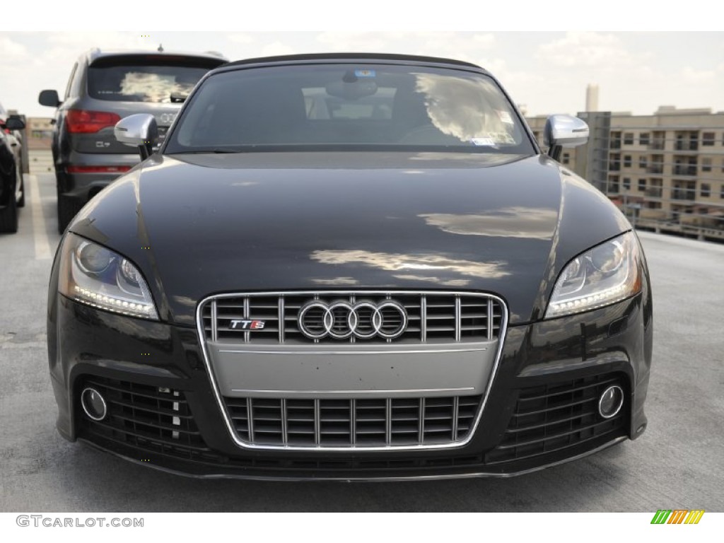 Brilliant Black 2009 Audi TT S 2.0T quattro Roadster Exterior Photo #52715475