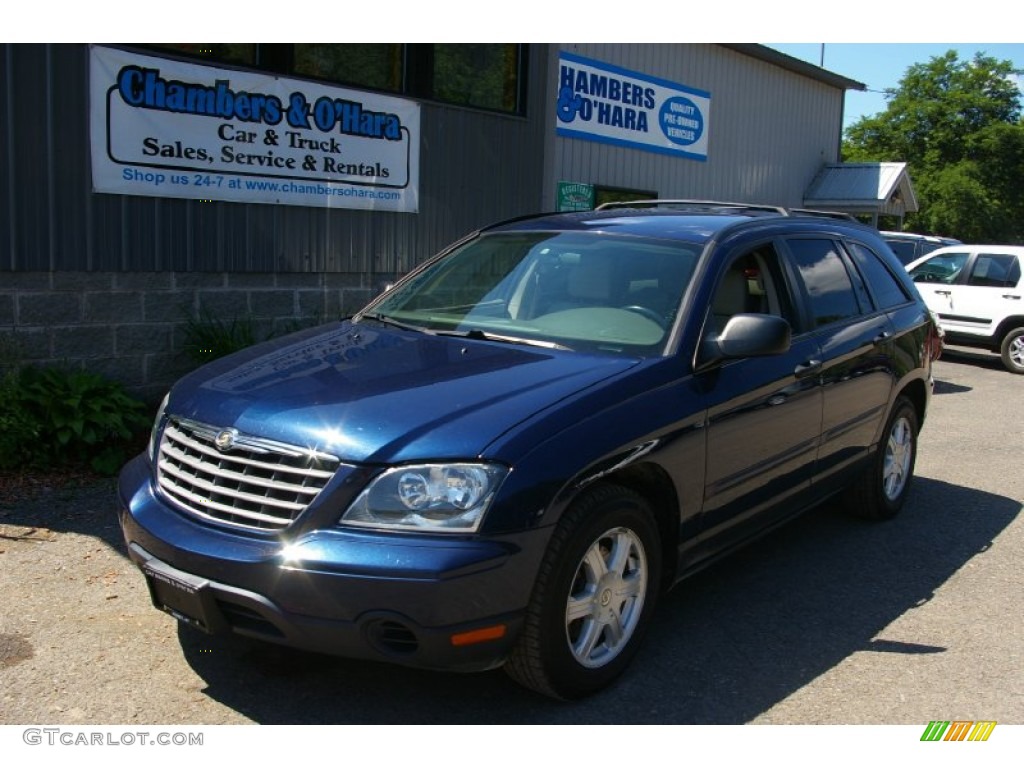 2006 Pacifica AWD - Midnight Blue Pearl / Light Taupe photo #1