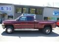 Dark Garnet Red Pearlcoat - Ram 3500 SLT Quad Cab 4x4 Dually Photo No. 2