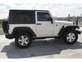 2009 Stone White Jeep Wrangler X 4x4  photo #5