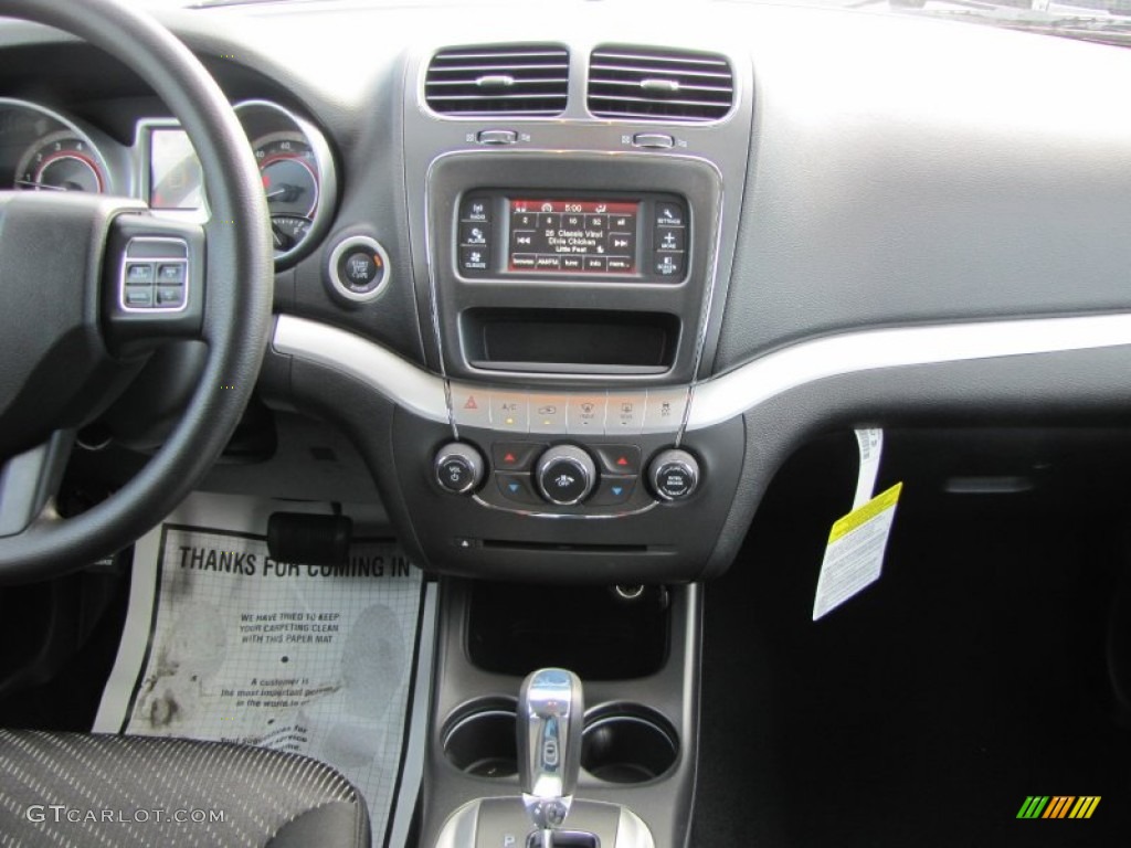 2012 Dodge Journey SXT Black Dashboard Photo #52716381