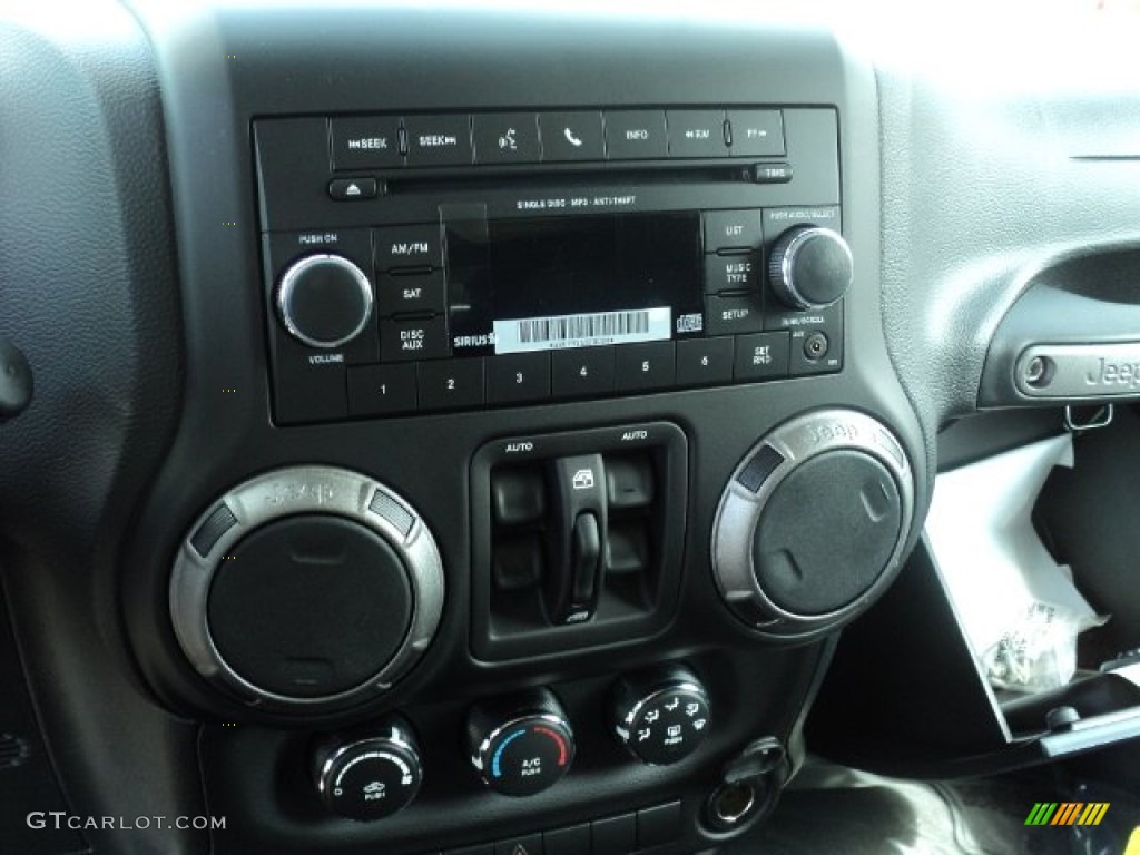 2012 Jeep Wrangler Unlimited Sport S 4x4 Controls Photo #52716789