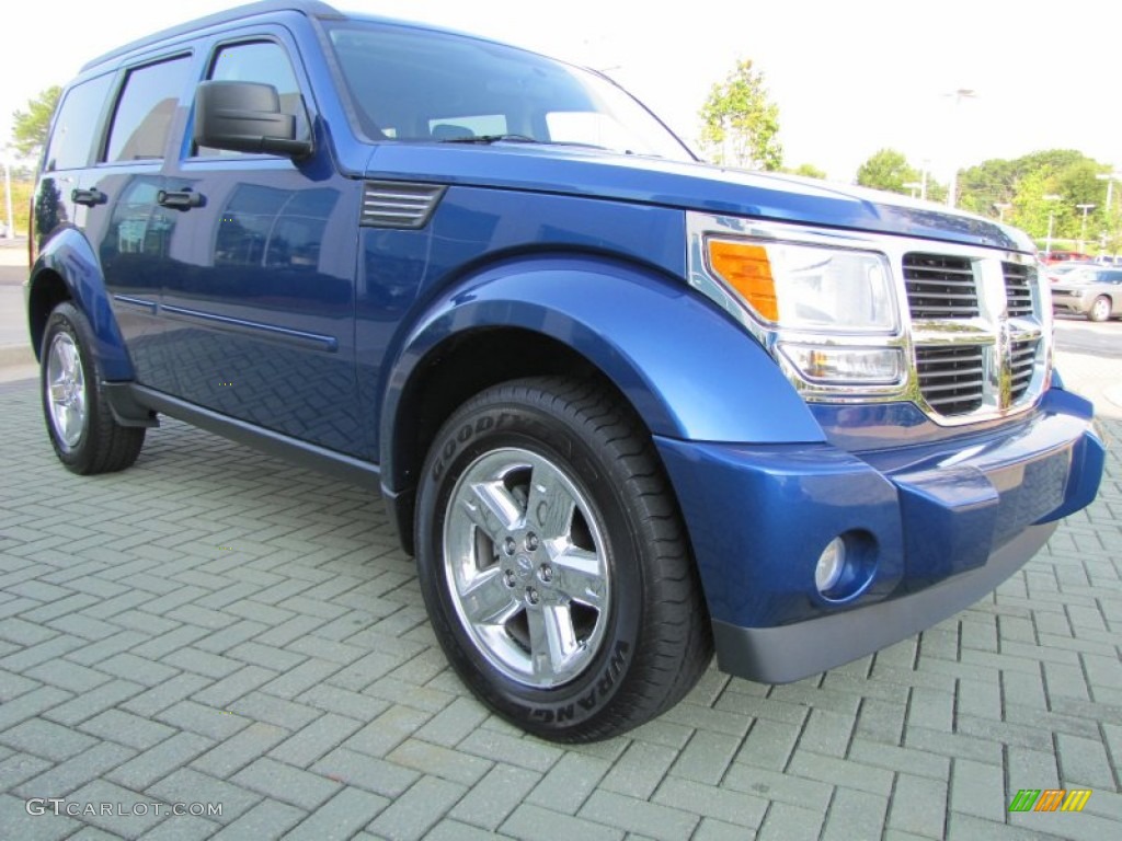 Deep Water Blue Pearl 2009 Dodge Nitro SE Exterior Photo #52717536