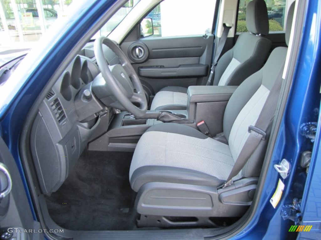 Dark Slate Gray Interior 2009 Dodge Nitro SE Photo #52717581