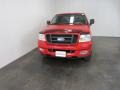 2004 Bright Red Ford F150 STX SuperCab 4x4  photo #2