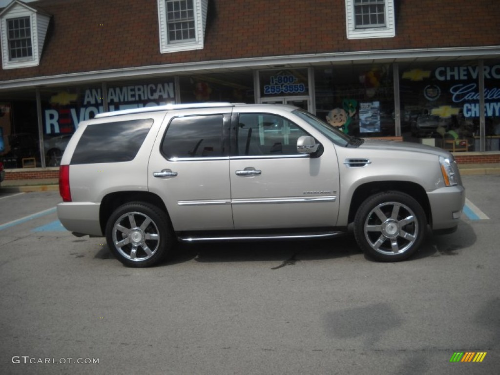 2007 Escalade AWD - Gold Mist / Ebony/Ebony photo #2