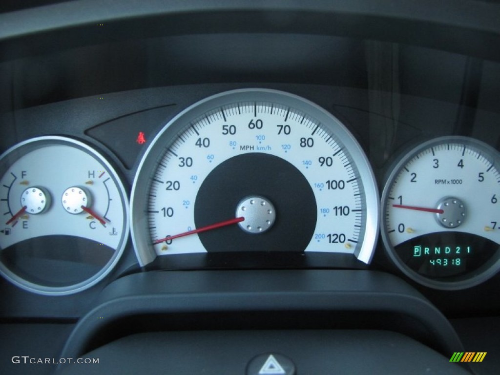 2007 Dodge Dakota SLT Club Cab Gauges Photo #52718184