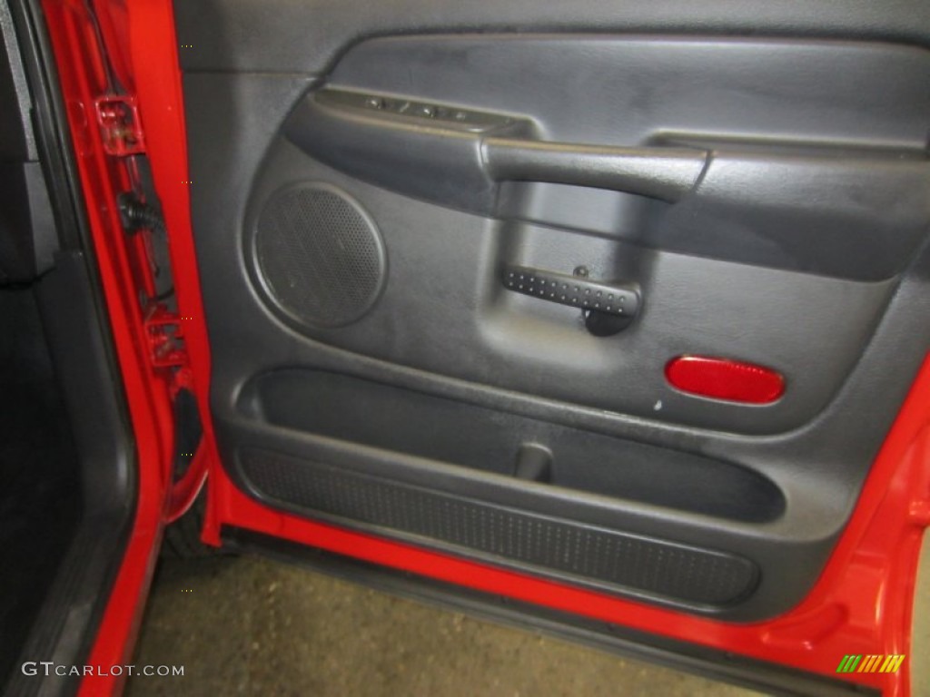 2004 Ram 1500 SLT Quad Cab 4x4 - Flame Red / Dark Slate Gray photo #21