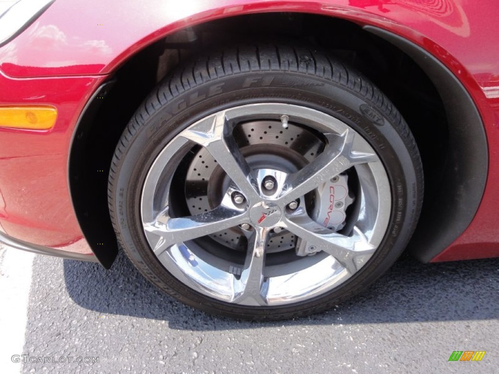 2010 Chevrolet Corvette Grand Sport Convertible Wheel Photo #52718997