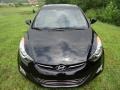 2012 Black Noir Pearl Hyundai Elantra Limited  photo #8