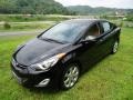 2012 Midnight Black Hyundai Elantra Limited  photo #7