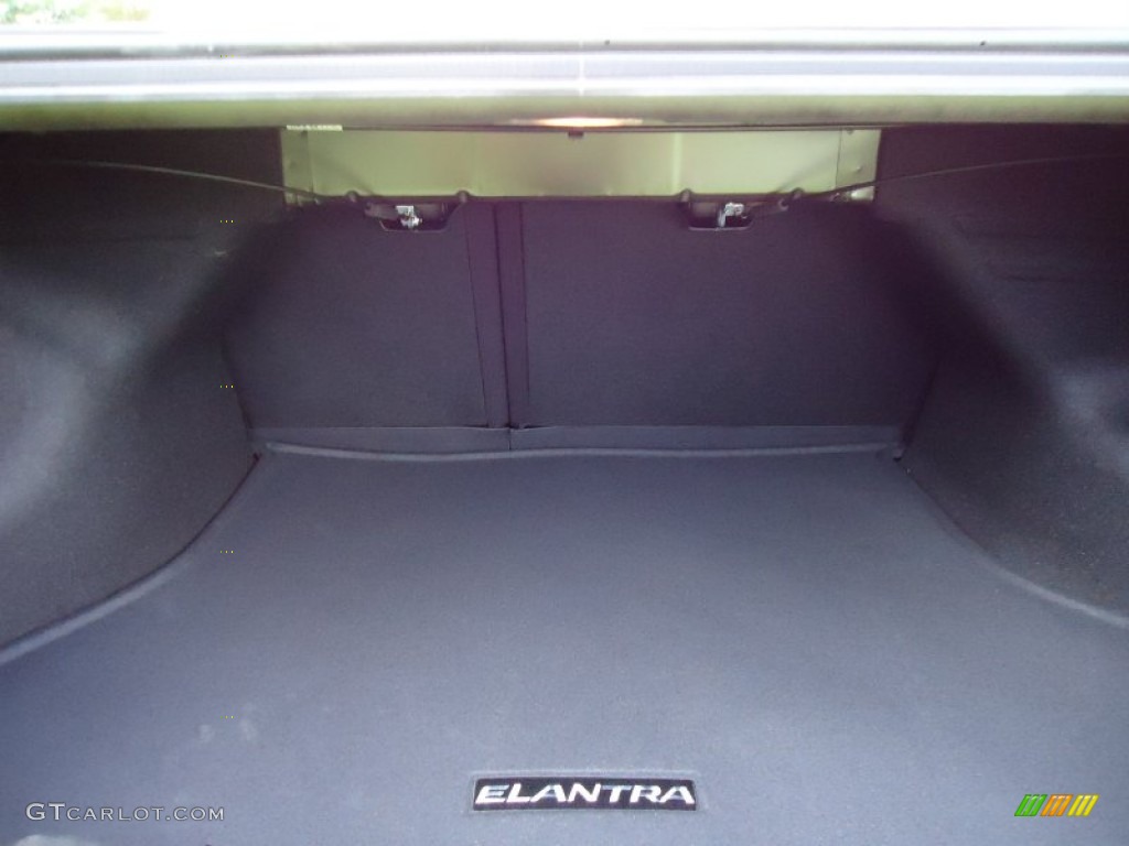 2012 Elantra Limited - Black Noir Pearl / Black photo #11