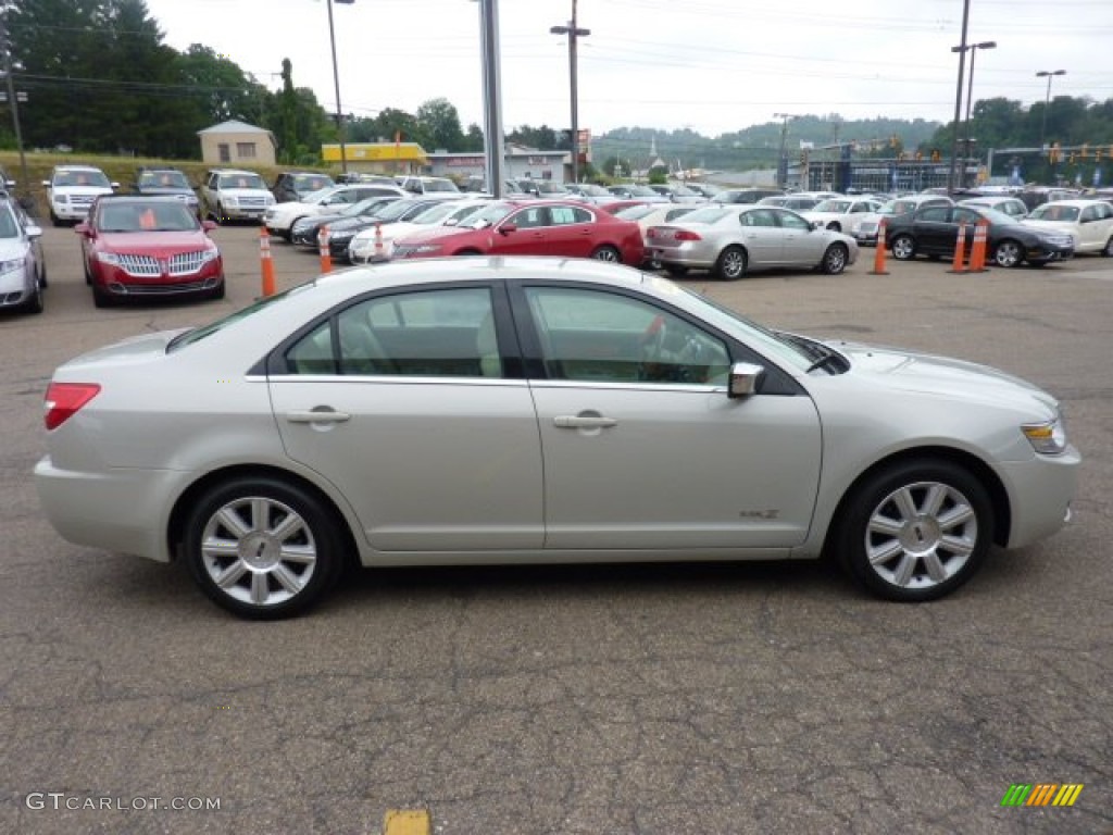 2008 MKZ Sedan - Light Sage Metallic / Sand photo #5