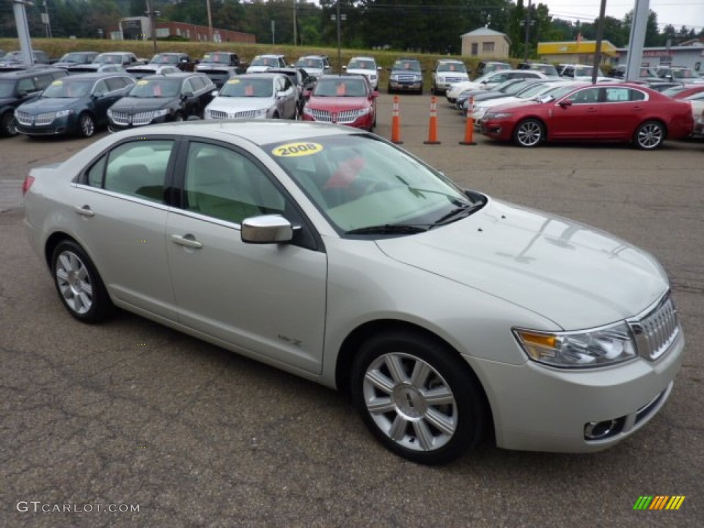 2008 MKZ Sedan - Light Sage Metallic / Sand photo #6