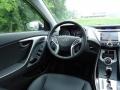 Black 2012 Hyundai Elantra Limited Dashboard