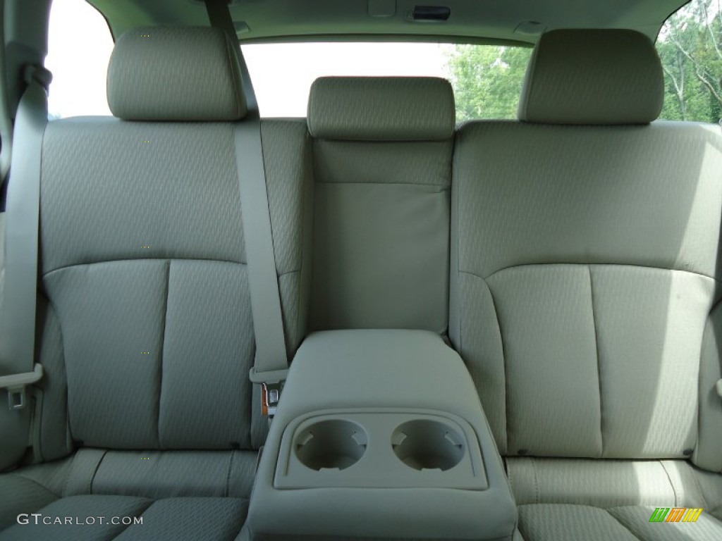 Off Black Interior 2011 Subaru Outback 2.5i Wagon Photo #52720473