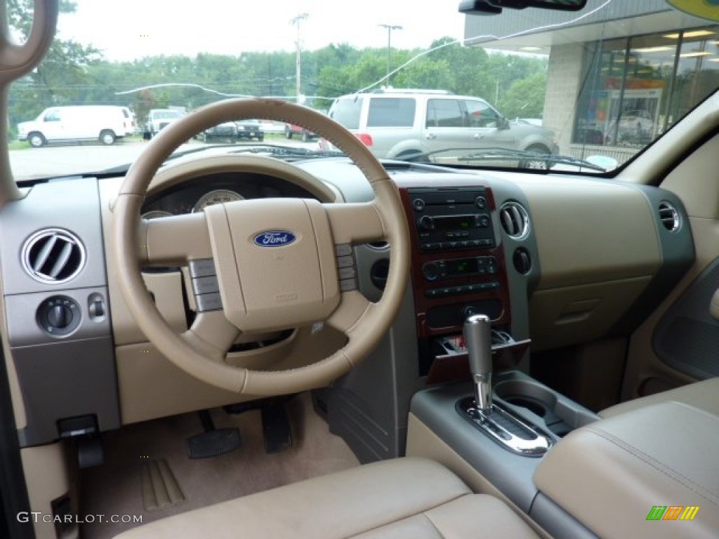 2006 F150 Lariat SuperCrew - Black / Tan photo #12