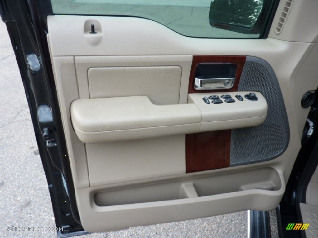 2006 F150 Lariat SuperCrew - Black / Tan photo #14