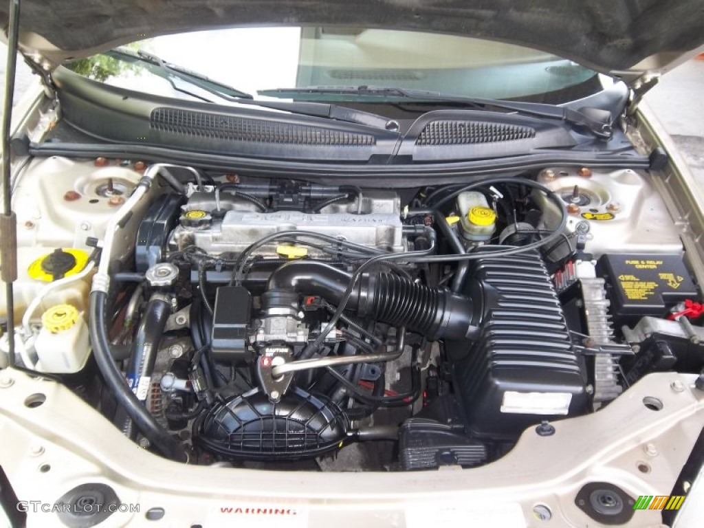2002 Chrysler Sebring LX Sedan 2.4 Liter DOHC 16-Valve 4 Cylinder Engine Photo #52721220