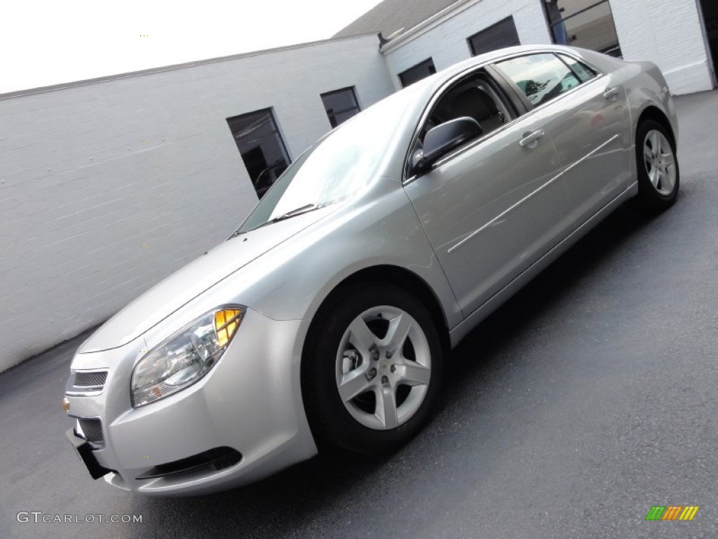 2012 Malibu LS - Silver Ice Metallic / Titanium photo #1