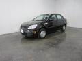 Black 2007 Kia Rio Sedan