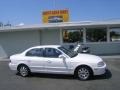 Clear White 2002 Kia Optima LX V6