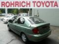 2003 Quartz Green Metallic Hyundai Accent Coupe  photo #2