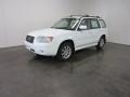 2008 Aspen White Subaru Forester 2.5 X  photo #1