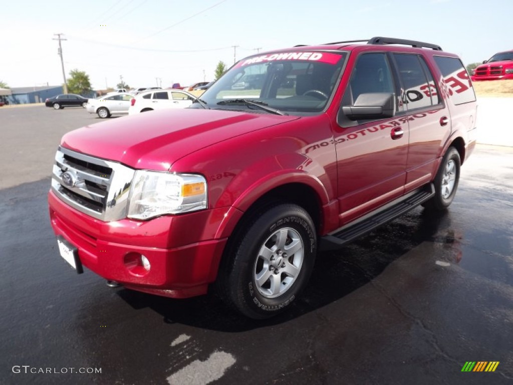 Sangria Red Metallic 2009 Ford Expedition XLT 4x4 Exterior Photo #52723140
